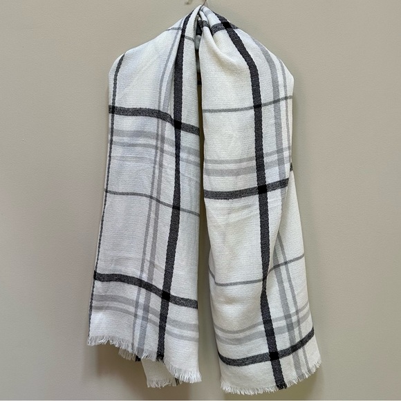 Accessories - Plaid Blanket Scarf